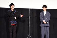 左から斉藤壮馬、浦和希。