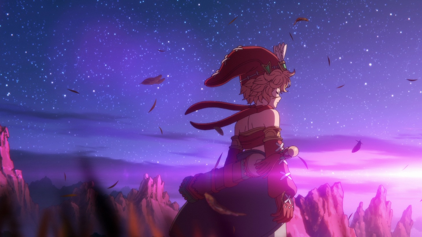 アニメ「聖剣伝説 Legend of Mana -The Teardrop Crystal-」オープニング映像より。