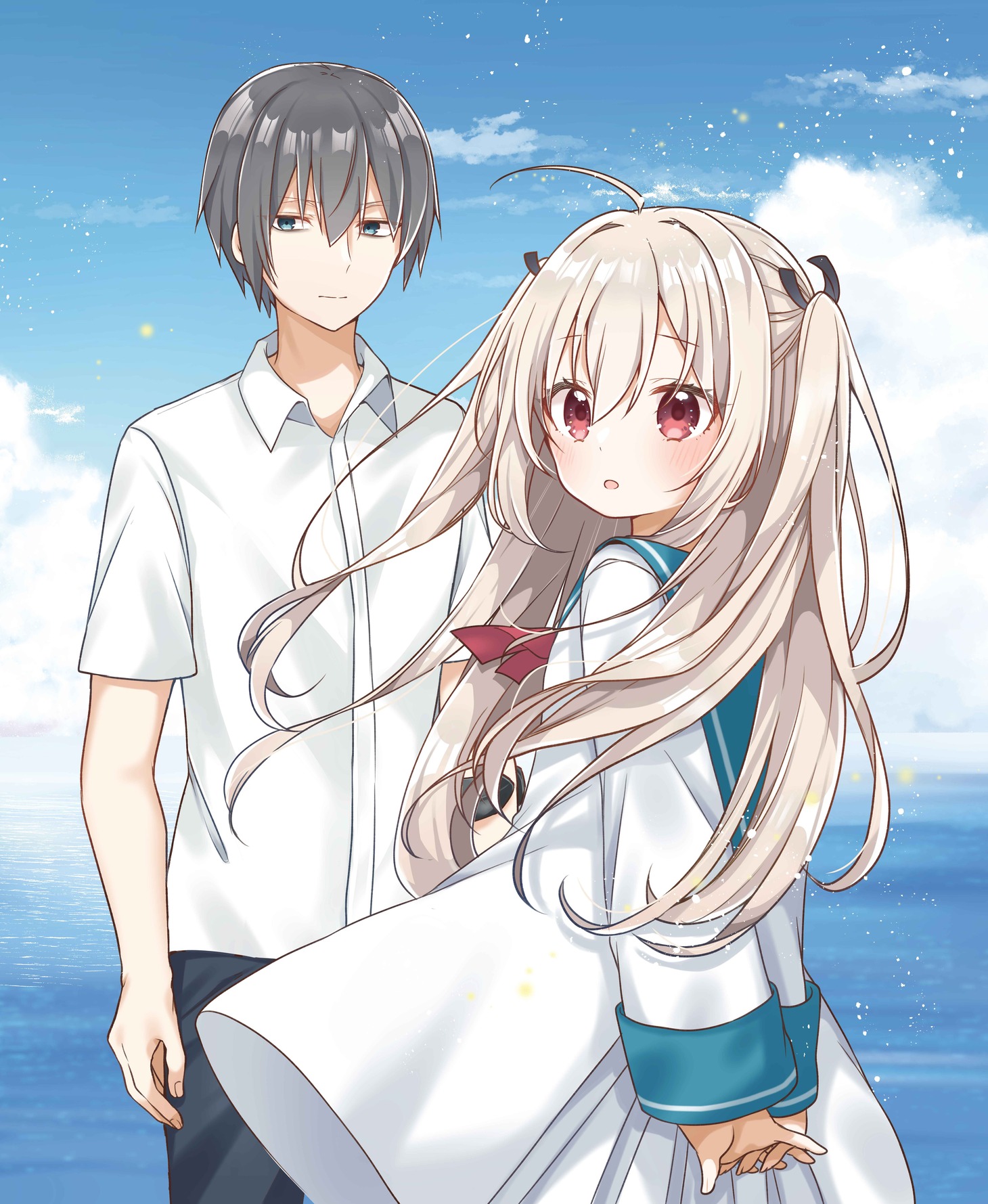 「ATRI -My Dear Moments-」コミカライズ版イラスト。
