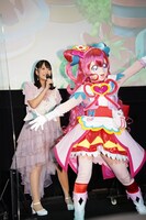 菱川花菜とキュアプレシャス。