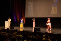 「文化放送 超！A&G+『徳井青空・久保ユリカ アルマギア情報局』公開収録」の様子。