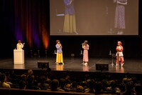 「文化放送 超！A&G+『徳井青空・久保ユリカ アルマギア情報局』公開収録」の様子。