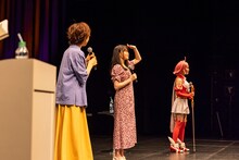 「文化放送 超！A&G+『徳井青空・久保ユリカ アルマギア情報局』公開収録」の様子。