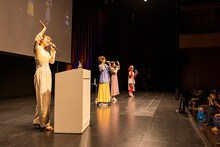 「文化放送 超！A&G+『徳井青空・久保ユリカ アルマギア情報局』公開収録」の様子。