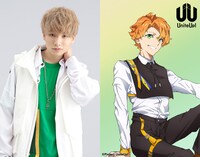 左からmasa、春賀楽翔。