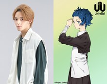 左から坪倉康晴、若桜潤。