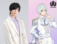 左から斉藤壮馬、大月凛。