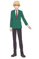 御崎光助（CV：天崎滉平）
上野水高等学校2年。男子空手部部長。キャロルの遠い親戚で幼なじみ。女子からの人気が高く、穏やかで聞き上手な性格のため友人も多い。トモの空手の実力と真っ直ぐな性格に憧れている。(c)柳田史太・星海社/トモちゃんは女の子！製作委員会