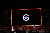 「Aniplex Online Fest 2022」新作発表パートの様子。