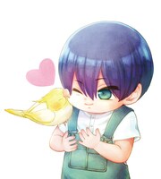 「柚木さんちの四兄弟。」12巻のイラスト。