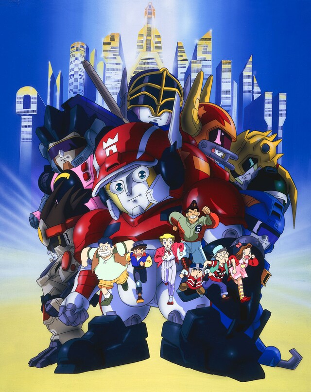 アニメ「疾風！アイアンリーガー」ビジュアル (c)サンライズ