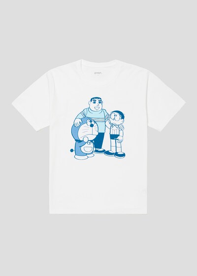 「Tシャツ ひみつ道具『きこりの泉』きれいなジャイアン」