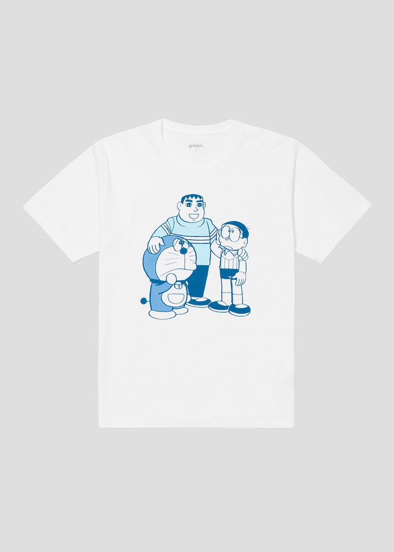 「Tシャツ ひみつ道具『きこりの泉』きれいなジャイアン」