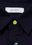 「シャツ ドラえもん バックショット」ボタン部分