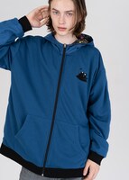 「ブルゾン ひみつ道具『タイムマシン』」刺繍面