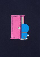 「スウェット ひみつ道具『どこでもドア』1」刺繍部分