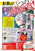 週刊少年サンデーが新設した新たなマンガ賞の告知画像。