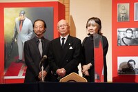 左から秋本治、ちばてつや、里中満智子。