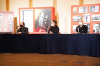 左から秋本治、ちばてつや、里中満智子。