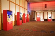 「劇画家 さいとう・たかを お別れの会」の会場内の展示物。
