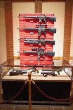 「劇画家 さいとう・たかを お別れの会」の会場内の展示物。