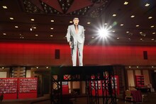 「劇画家 さいとう・たかを お別れの会」の会場内の展示物。