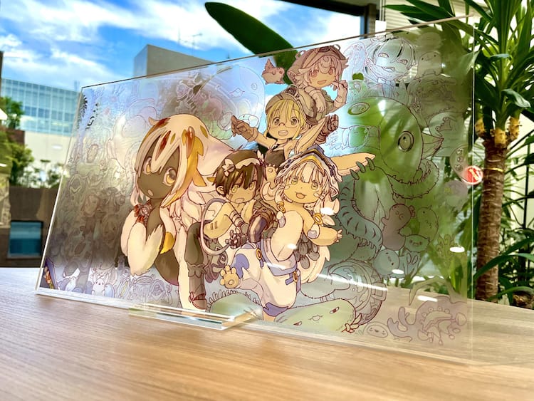 メイドインアビス 烈日の黄金郷」最終回エンドカードをアクリルパネル 