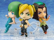 左から「ねんどろいど フー・F」「ねんどろいど 空条徐倫」「ねんどろいど E・コステロ」。