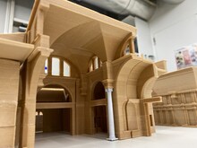 「テルマエ・ロマエ」模型（制作中・部分）(C)ヤマザキマリ／東京造形大学