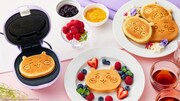「こんがりきゃらパンケーキメーカー ちいかわ」使用イメージ