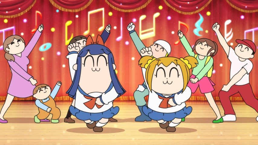 「ポプテピピック TVアニメーション作品第二シリーズ」第1話より。