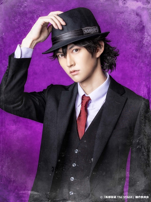 和田雅成扮する左翔太郎。 (c)「風都探偵 The STAGE」製作委員会