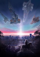 イラストカード「銀河仙台 萩色の朝焼け」 (c)田中芳樹/銀河英雄伝説 Die Neue These 製作委員会