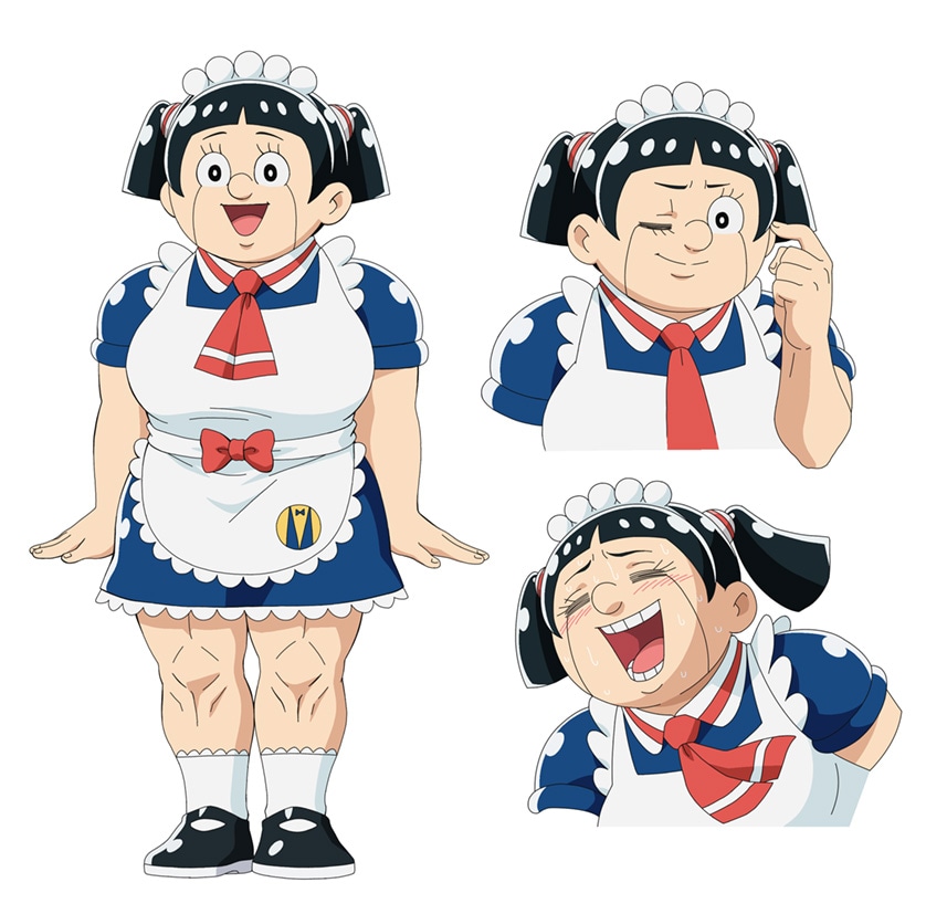 平ロボコ。平凡人の家にやってきた自称OM（オーダーメイド）。やることなすことハチャメチャだが意外と乙女。 (c)宮崎周平／集英社・僕とロボコ製作委員会