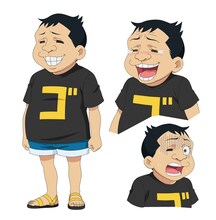 ガチゴリラ。ボンドのクラスメイトで親友。優しくタフガイで、語尾に「ウホ」がつく。 (c)宮崎周平／集英社・僕とロボコ製作委員会