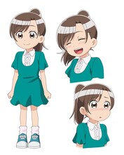 円ちゅわ～ん。ボンドのクラスメイト。クラスのアイドル的存在。 (c)宮崎周平／集英社・僕とロボコ製作委員会