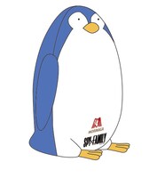 「アーニャのペンギンぬいぐるみ保冷バッグ」のイメージ。