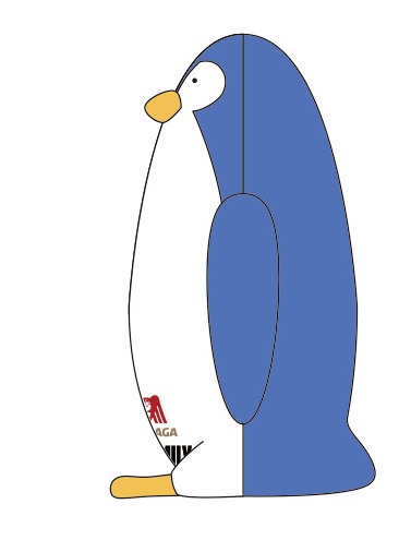 「アーニャのペンギンぬいぐるみ保冷バッグ」のイメージ。