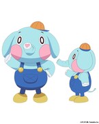 パオタン（CV：櫻井ありす）教育番組「お姉さんとうたおう！」のマスコット。リンゴが好物。