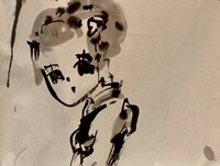 「しりあがり寿×京都藏や『夢の中で夢を見る』」部屋内のイメージ。