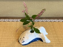 「しりあがり寿×京都藏や『夢の中で夢を見る』」部屋内のイメージ。