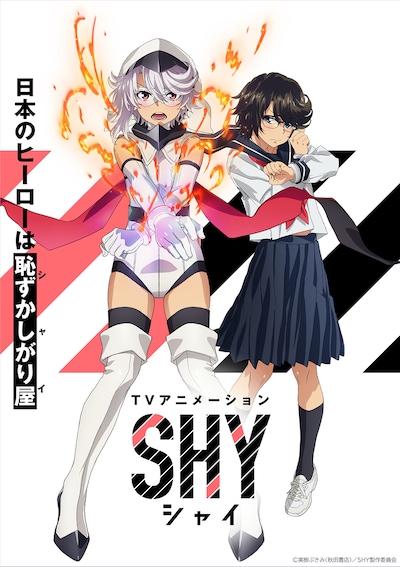 アニメ「SHY」ティザービジュアル (c)実樹ぶきみ（秋田書店）／SHY製作委員会