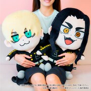 「りべんじゃーず ぶくぶ おっきい！ぬいぐるみVol.2 千冬」と「りべんじゃーず ぶくぶ おっきい！ぬいぐるみVol.3 場地」。
