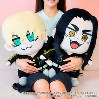 「りべんじゃーず ぶくぶ おっきい！ぬいぐるみVol.2 千冬」と「りべんじゃーず ぶくぶ おっきい！ぬいぐるみVol.3 場地」。