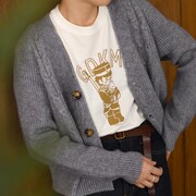 ビッグTシャツA着用イメージ。