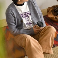 ビッグTシャツB着用イメージ。