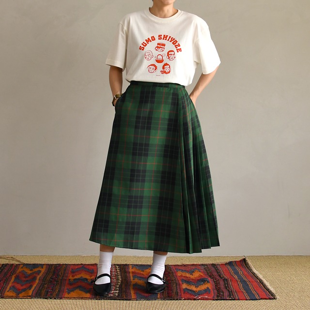 ビッグTシャツC着用イメージ。