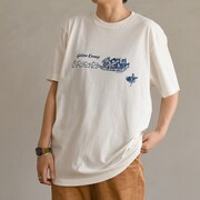 ビッグTシャツD着用イメージ。