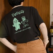 ビッグTシャツE着用イメージ。