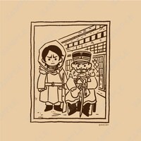 ビッグTシャツF柄